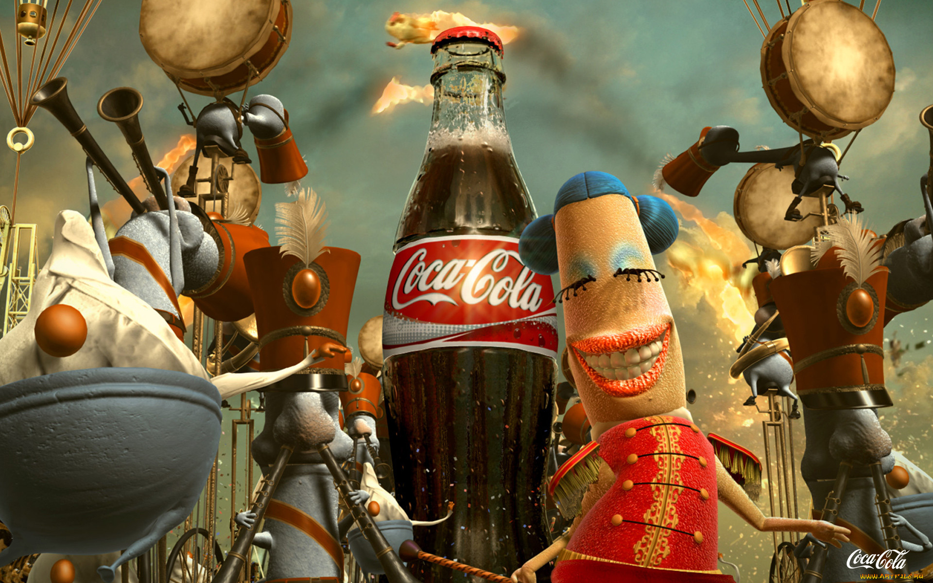 , coca, cola